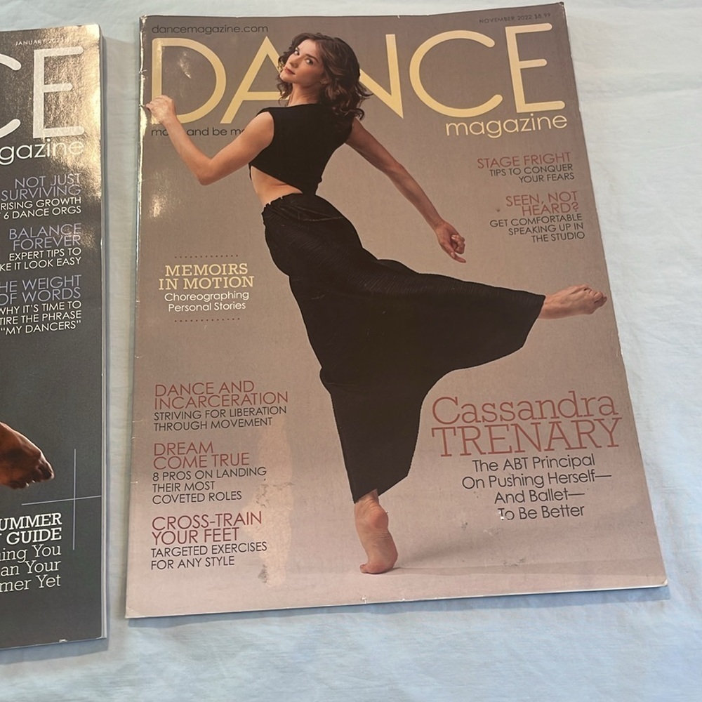 Dance Move and Be Moved Magazine 3 copies Nov 2022, Dec 2022 and Jan 2023 - Picture 3 of 16